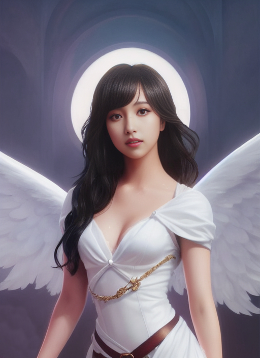 minaAIart's tweet photo. an angel #Mina #Twice https://t.co/j6PrcJ44a5