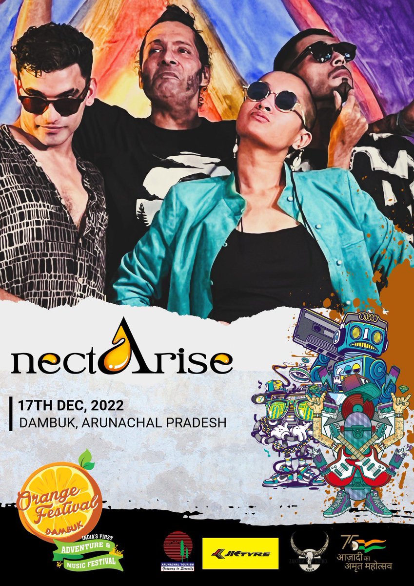 OFAM_Dambuk's tweet photo. NectArise, Goa
 Genre: Disco,Psychedelic-Funk, Dream-Pop

The band was created to touch the hearts of people while keeping them grooving in liquid sonic dreamscapes. with infectious hooks captivating the mind and compelling people to sing along. 
#ofamartistlineup2022 #OFAM https://t.co/zp3hyhQTGc