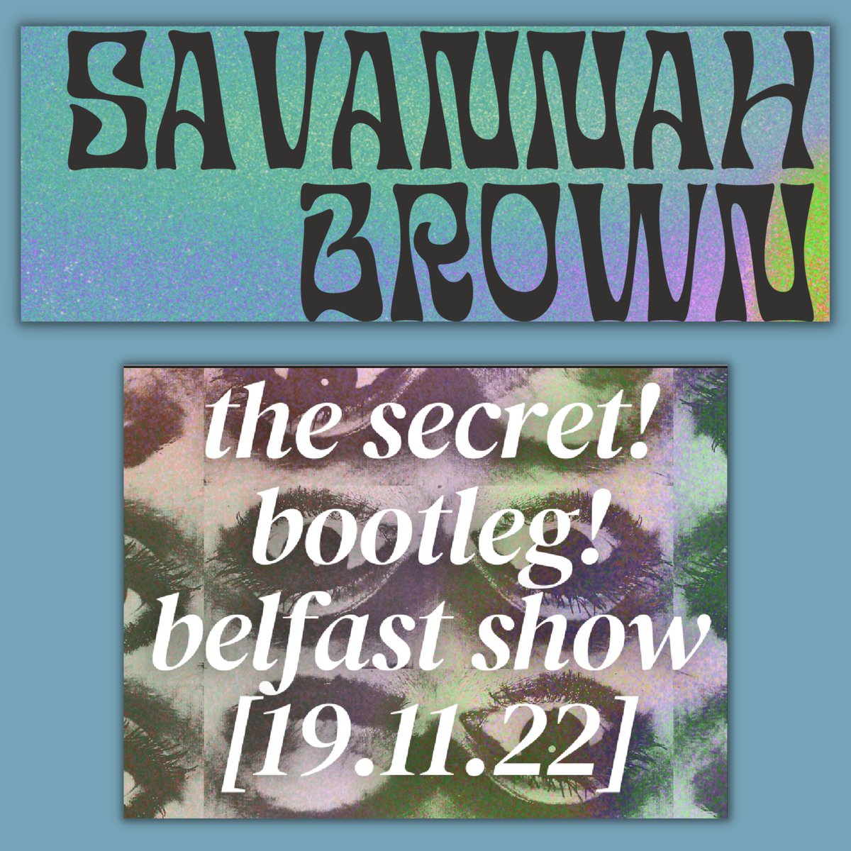 In just two weeks time we are excited to bring you Soup Ink Coop's exciting coup - Savannah Brown, the American poetry sensation, here on our shores for a Secret Bootleg Belfast Show!

It's selling quickly, so don't miss out - book here:
accidentaltheatre.co.uk/box-office/sav…