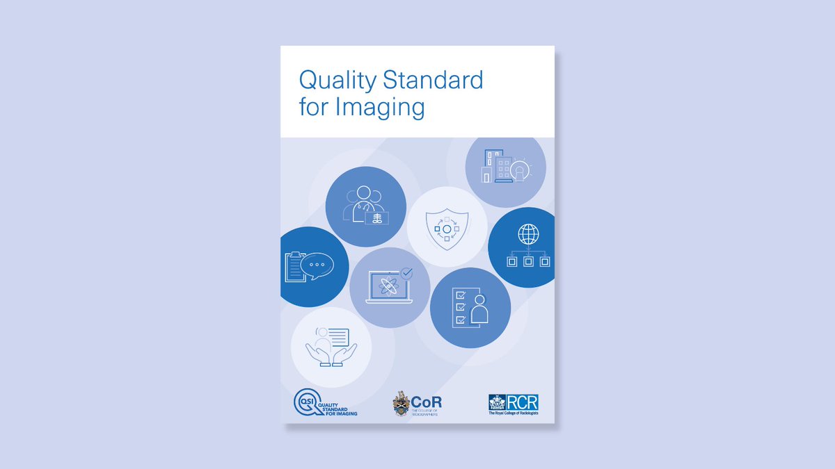 We're pleased to launch the latest version of the Quality Standards for Imaging publication with <a href="/SCoRMembers/">SCoR Members</a>.

Updated notes provide additional clarification and access to the latest guidance for #radiology departments and #imaging services.

🔗 rcr.ac.uk/clinical-radio…