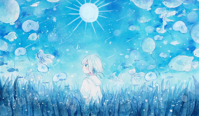 「jellyfish」 illustration images(Latest)｜11pages