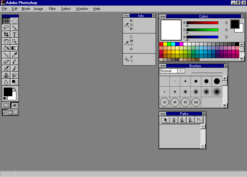 WebDesignMuseum's tweet photo. Happy 30th Birthday Adobe Photoshop 2.5! 

In November 1992, Adobe released Adobe Photoshop 2.5 bitmap graphics editor. It was the first version of the program available for Macintosh and Windows.

https://t.co/S8r5m8gopz

#WebDesignHistory https://t.co/fVL7dGNnmm