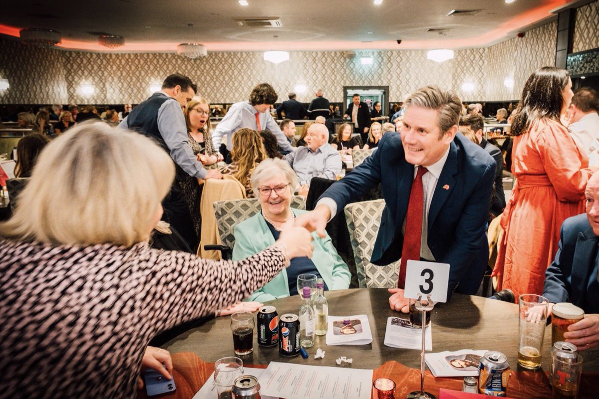 AnasSarwar's tweet photo. Great to be joined by @Keir_Starmer at the Keir Hardie memorial dinner in Blantyre last night. 

Let’s honour our founding Keir by working to make today’s Keir our next Prime Minister! https://t.co/lfnaNpGCAg