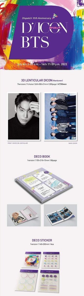 #HYHRONHAND BTS Dicon DFesta Lenticular

WTS LFB

» Lenti PB only
✅ JK V RM SUGA JIMIN
💸 980 ea + LSF
✅Decobook+sticker
💸 280 ea (4)
✅OT7 pc
💸300 ea (4)
📦STBO
📌MOPs: BPI, BDO, Paypal, Palawan, Gcash | PAYO / DOP
Please RT 🙇🏻‍♀️

jungkook taehyung namjoon yoongi dicon lenti