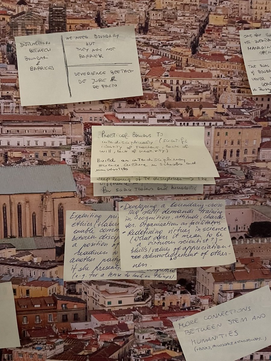 Boundary thoughts #interdisciplinarity #identities