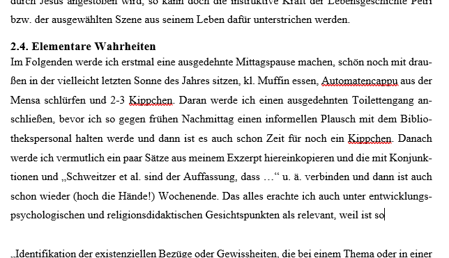 SWeinmeier's tweet photo. was ich meine, wenn ich sage, dass ich heute schon 1 absatz geschrieben habe https://t.co/ljaKqq7j8c