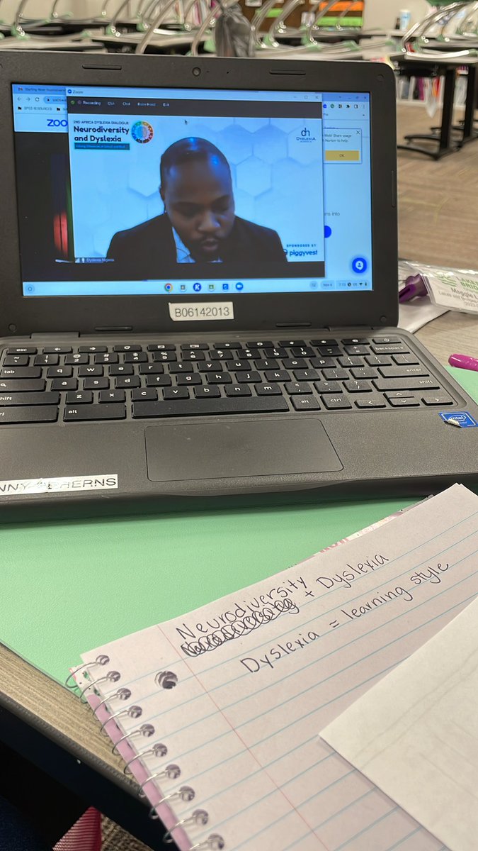 Spending this morning learning about the resources available to those with dyslexia in Africa.