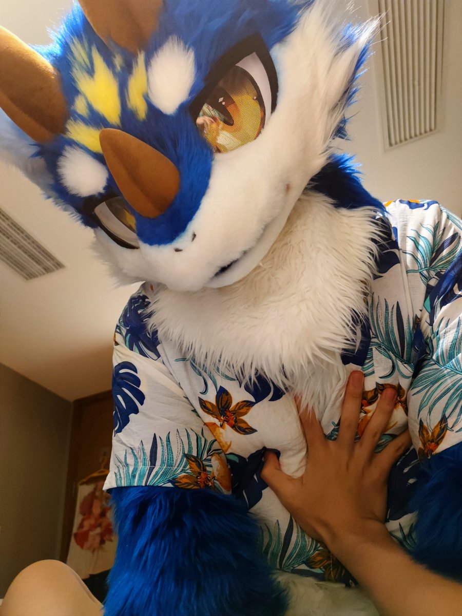 #FursuitFriday
现在后悔已经来不及了哦（笑）