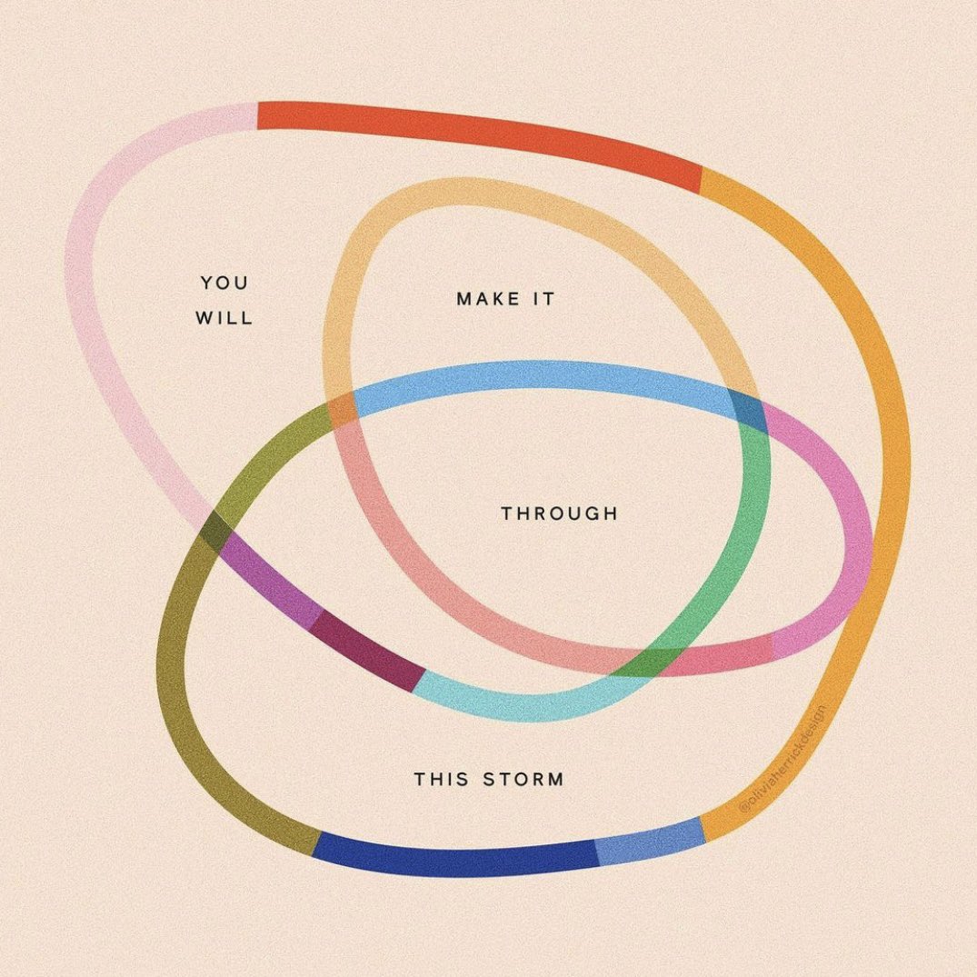 Keep going. You will make it through this storm 🌈

Image: instagram.com/oliviaherrickd…