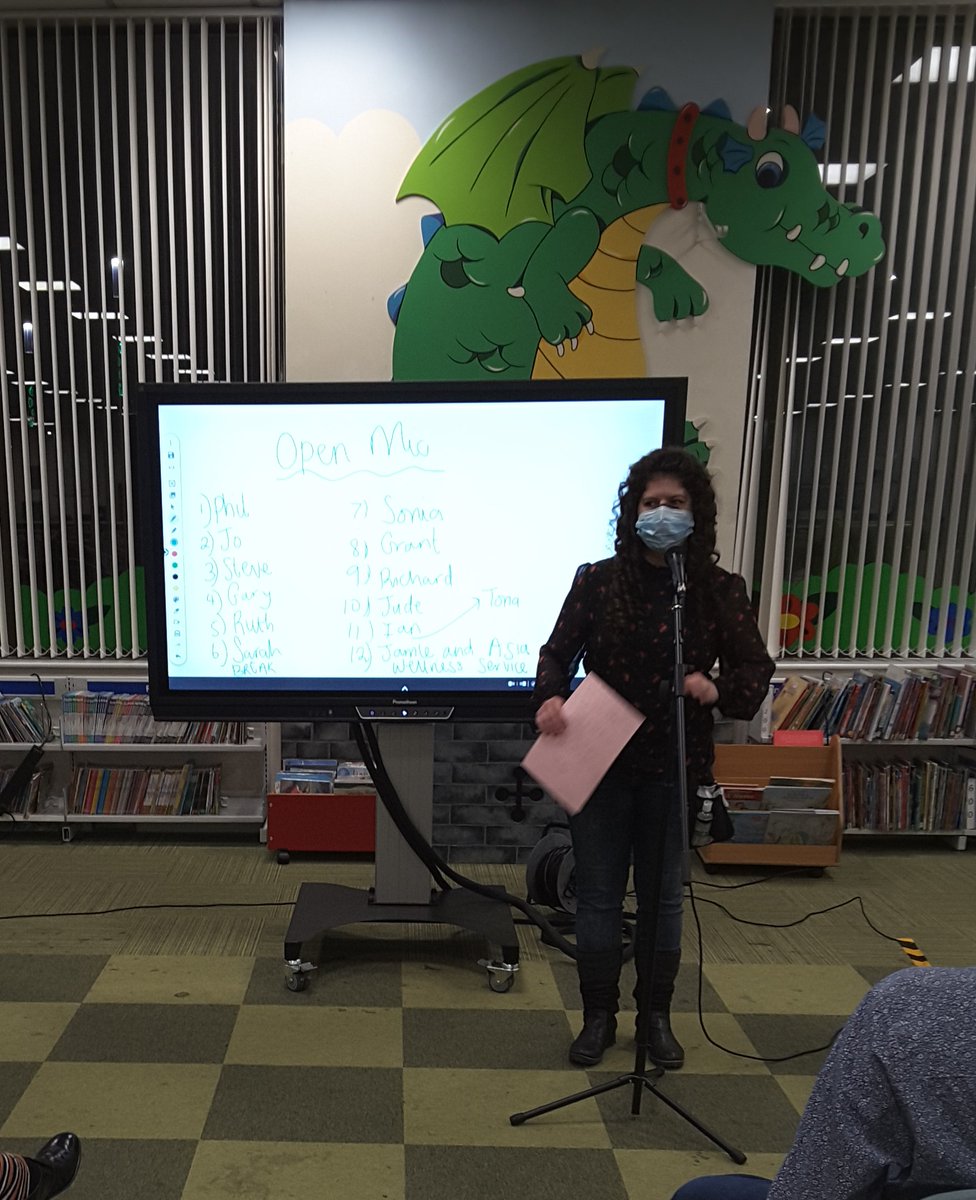 KirkleesLibrary's tweet photo. What a Night Last Night!🤩🤩🤩
Thank U to our 26 SUPER STARS for attending our
Open Mic Night- Men's/Woman's Mental Health &amp; Wellbeing! Coinciding with Movember. Thank you to The Wellness Service Team and Special Guest @ToriaGarbutt for her Poem and her Exciting Poetry Workshop https://t.co/8xQGr6hngm