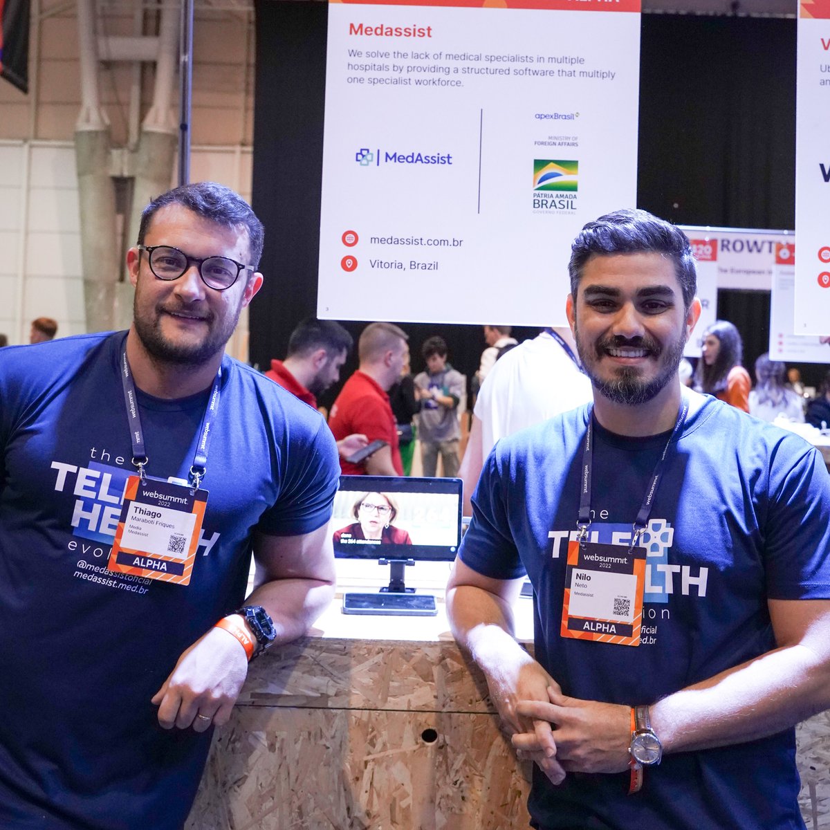 ApexBrasil's tweet photo. O resultado da nossa Missão de Internacionalização no #WebSummit2022 foi positivo. As startups brasileiras estão satisfeitas com as oportunidades de entender o mercado, de abertura de novos negócios internacionais e de conexões com o ecossistema de inovação. #TechBrasil https://t.co/x5Boj2FmYL