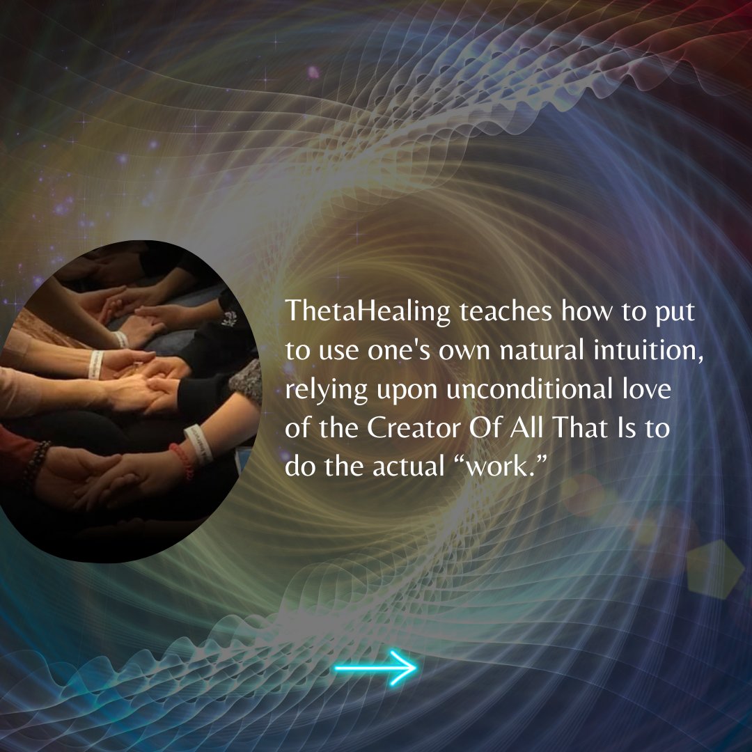 thethetahealing's tweet photo. The ThetaHealing Technique teaches how to put to use one's own natural intuition, relying upon unconditional love of the Creator Of All That Is to do the actual “work.” ...
#thetastate #thethetahealingtechnique #thetahealingbyviannastibal https://t.co/spvJaHGvwK