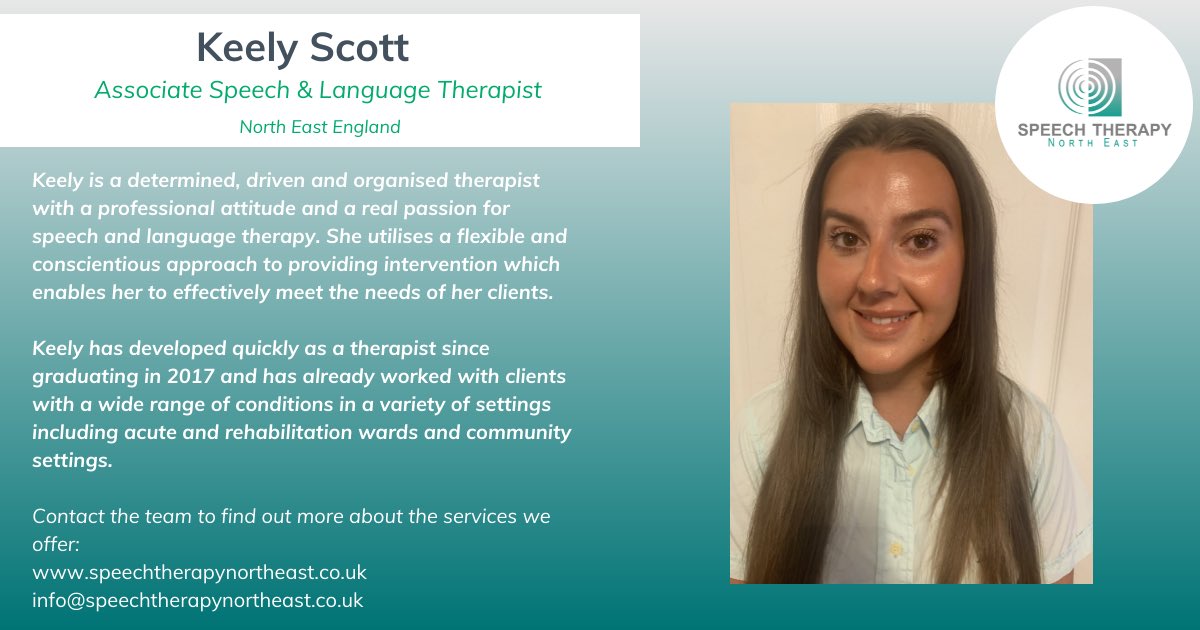 Speech Therapy NE (@speechtherapyne) on Twitter photo Well it is a happier Friday than most Fridays - we get to introduce our newest associate speech and language therapist. We are over the moon to be able to introduce Keely who will make a fantastic addition to our team. Welcome aboard <a href="/KeelySALT/">Keely Scott</a>! Well it is a happier Friday than most Fridays - we get to introduce our newest associate speech and language therapist. We are over the moon to be able to introduce Keely who will make a fantastic addition to our team. Welcome aboard <a href="/KeelySALT/">Keely Scott</a>!