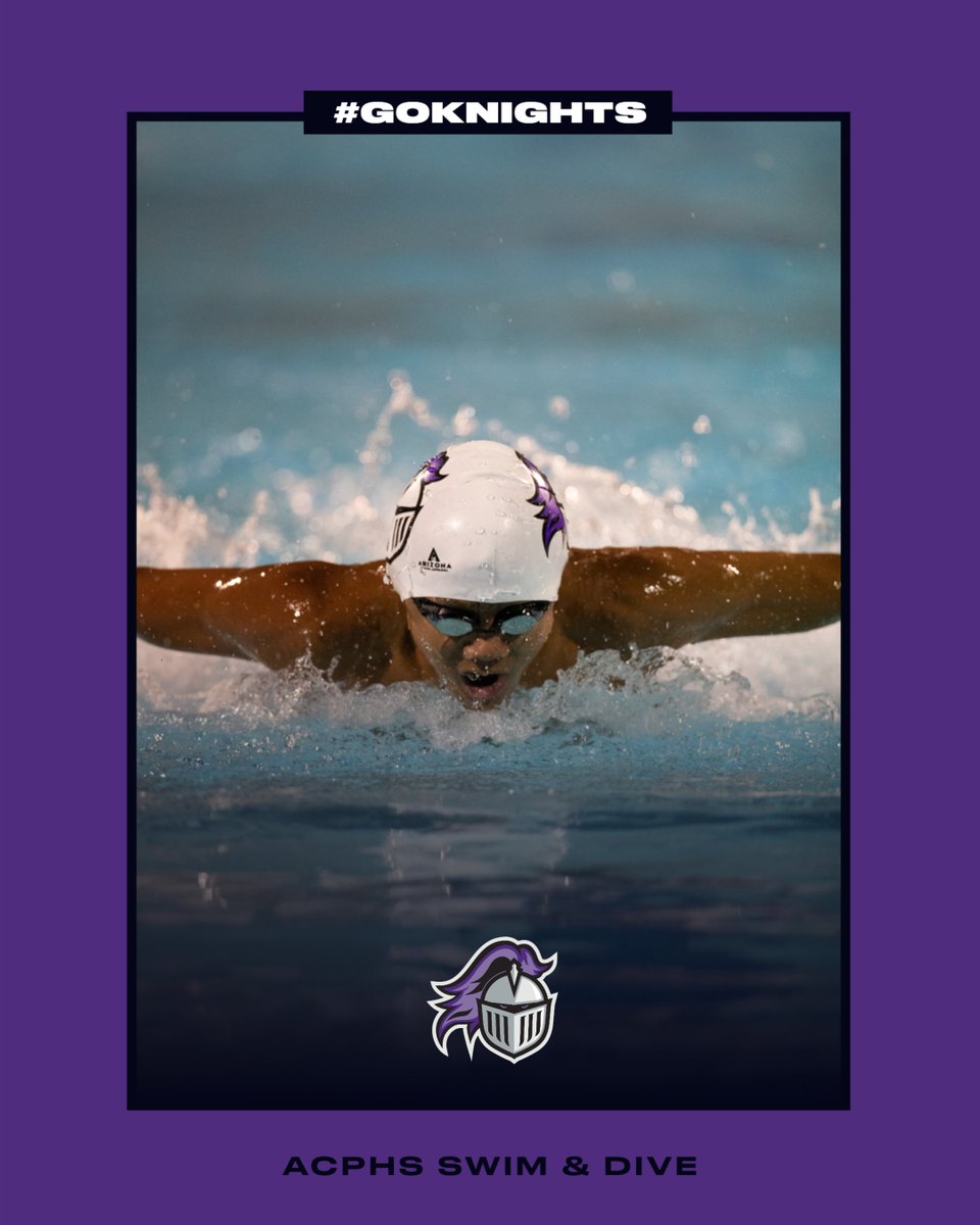 ACPAthletics's tweet photo. Good Luck to our Swim and Dive team at the State Prelims tonight at Phoenix Country Day School! Dive is the morning and Swim is in the afternoon! @AcpSwim #SwimFast #DiveHigh #GOKNIGHTS https://t.co/EITGQtglN2