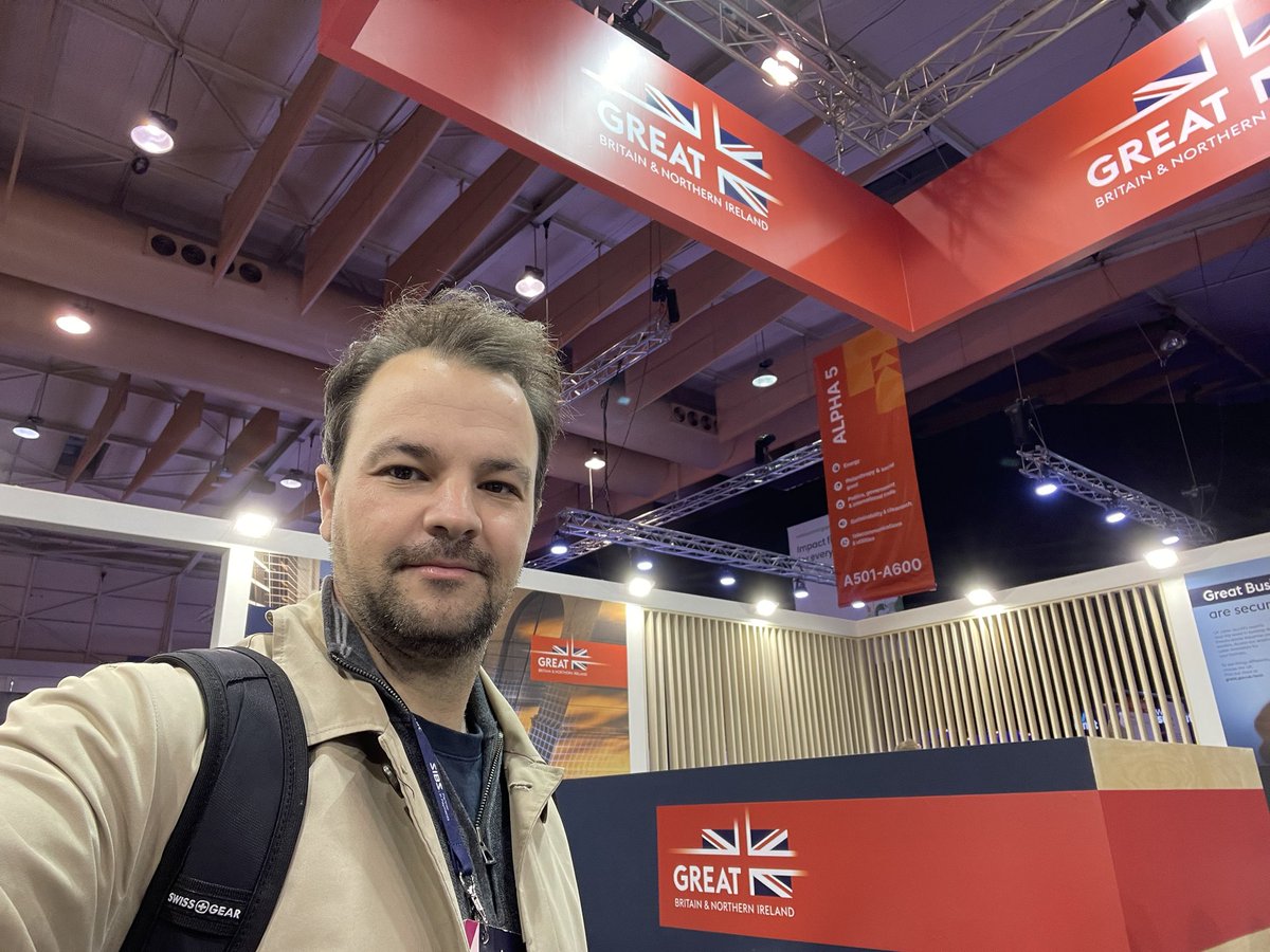 CharlesWahab's tweet photo. Great to see @tradegovuk at #WebSummit2022 and flying the flag of the U.K. as a great place for startups ! https://t.co/QuDv3xjQPD