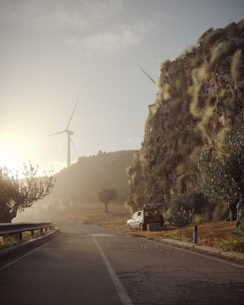 Something different for Friday—3D Artist Gabriele Simonetta takes us on a quiet walk in the Calabria countryside, with its warm scents and the taste of the season’s last produce in his 'Summer Memories' personal project. See more: bit.ly/3sHUd69