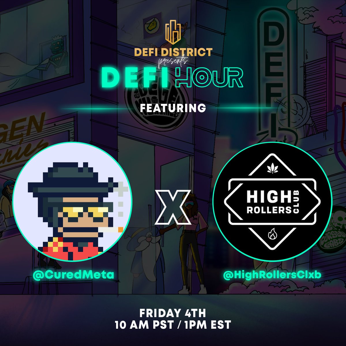 Come and hangout with @CuredMeta and us in 1 hour (1pm est). 

Excited to chat HRC 🤝