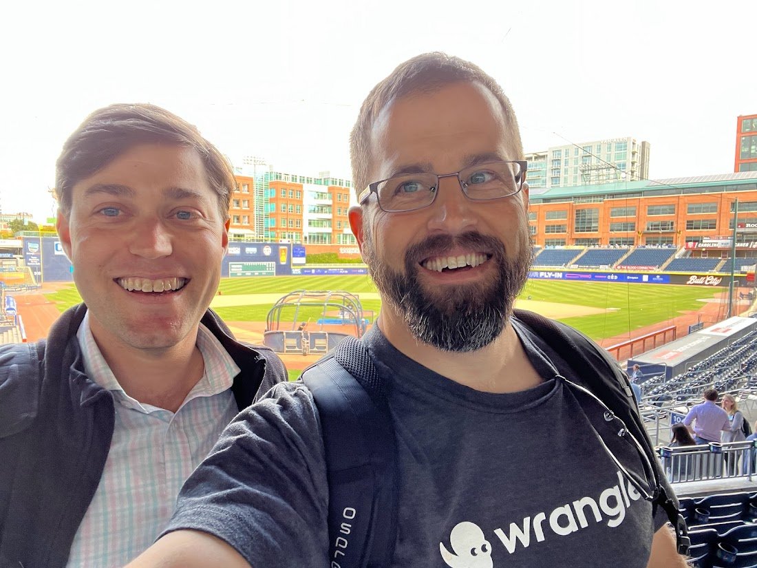 Great to catch up with <a href="/M_Bressler/">Matt Bressler</a> and our friends at TDF Ventures. Thanks for the support of <a href="/wrangle_io/">Wrangle</a> (proud to be on the investment wall)! 

Also nice to be back in DC. Been too long.