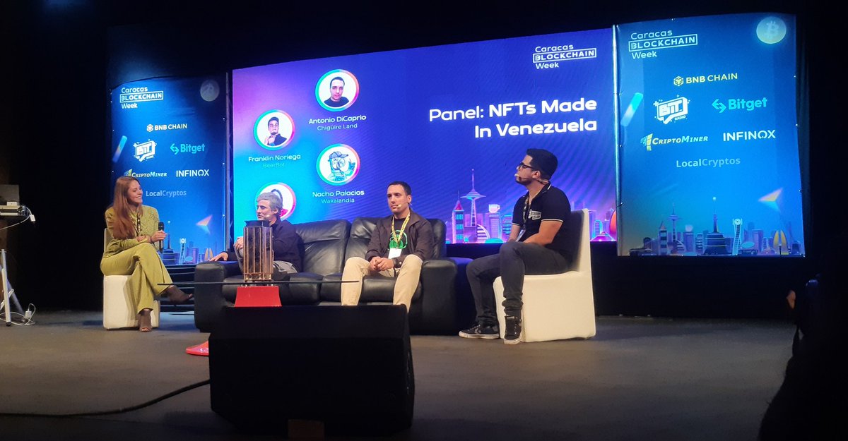 Criptoinforme's tweet photo. 🌐 Dia 3 de @CCSBlockchainWk 

Spekers: @FranklinZeroCr , @nachopalacios , @ajdicaprio 

Tema: NFTs Made in Venezuela 🇻🇪

#Bitcoin #Crypto #CryptoNews @WakalandiaNFT @ChiguiLandNFTs @BeerBotClub #criptomonedas #criptoinforme https://t.co/1AUFrQJjIN