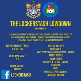 Locker Stash will be visiting the club on Sunday 6th from 8:45-12:30 for all your seconds.
Ideal for training or supporting your club.
#TARFC #TicTicBoom #oneclub