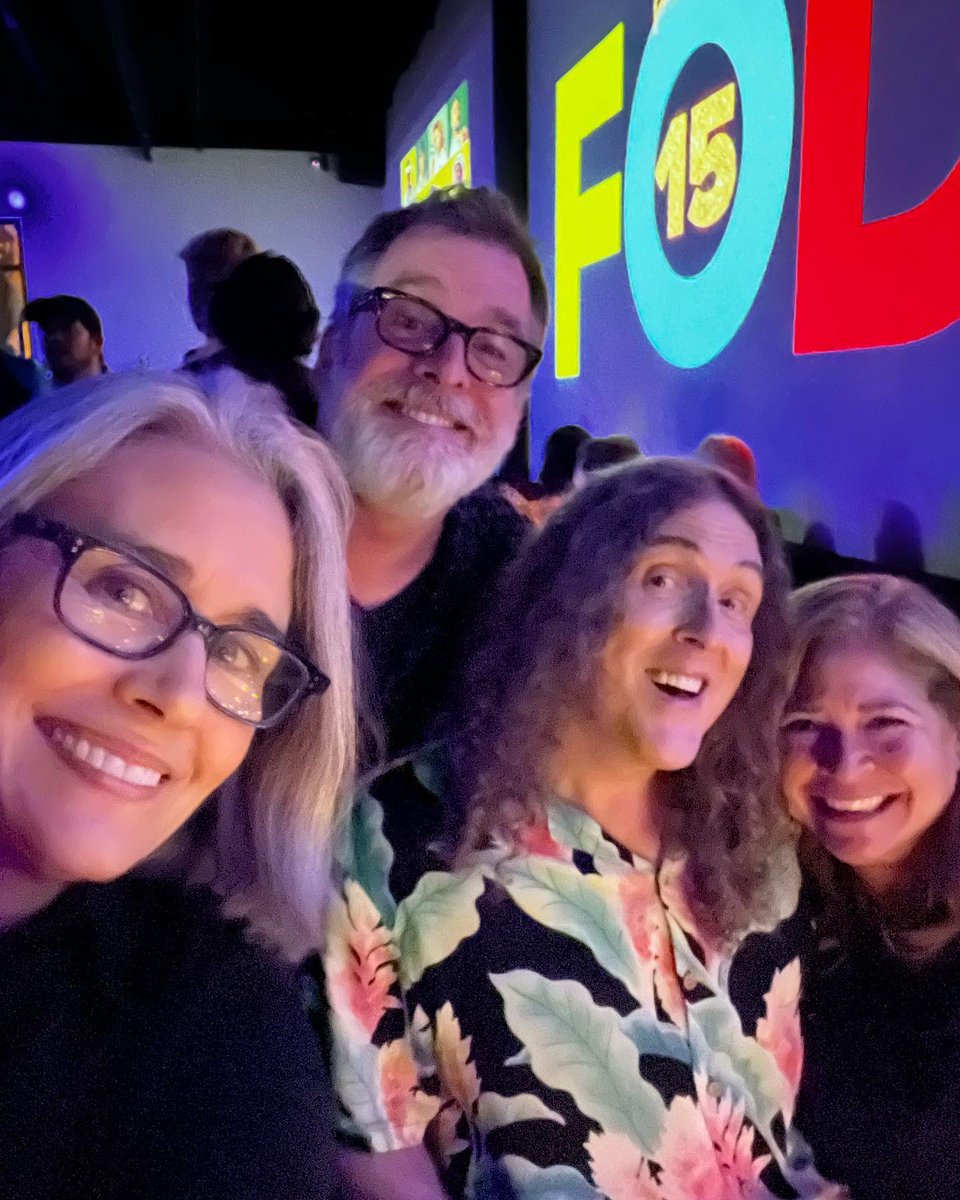 Last night we went to the premiere of “Weird: The Al Yankovic Story”. I’ve never laughed so hard in a movie theatre. It begins streaming on the Roku Channel today. <a href="/alyankovic/">Al Yankovic</a> #WEIRDTheAlYankovicStory