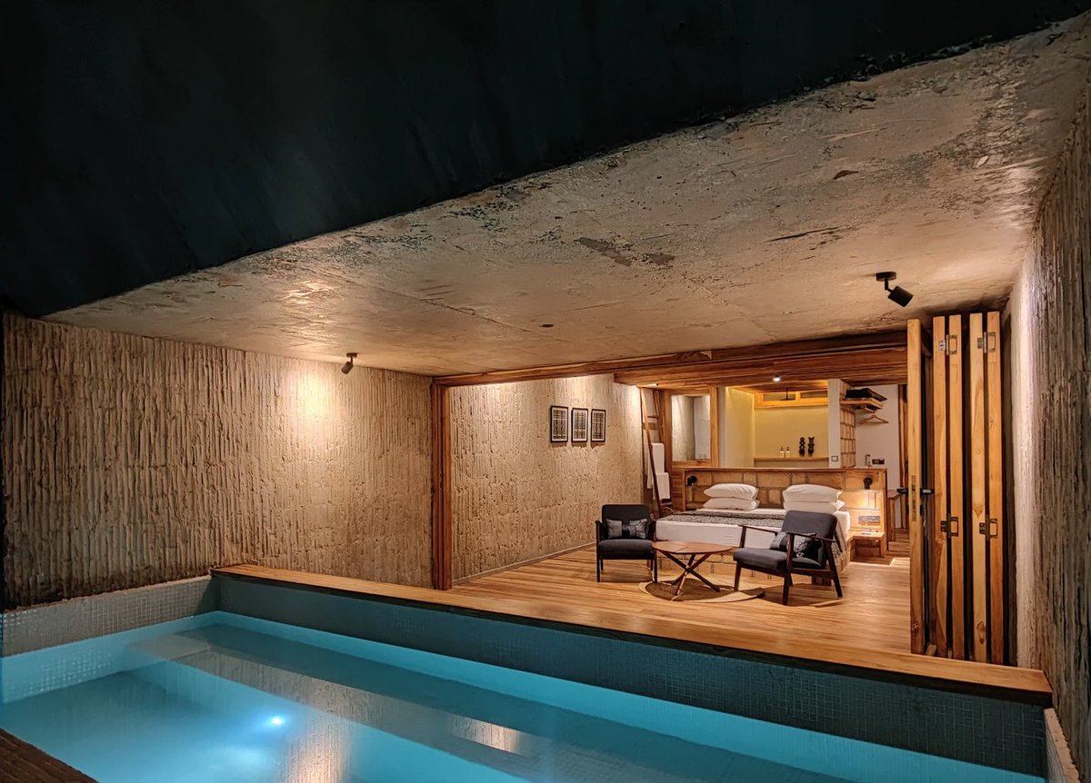 hadestays's tweet photo. Bamboo Zanzibar - Design Hotel located at Mfumbwi, Jambiani Zanzibar. If it can not build a home, eat that money! - #HadeHotels #Vacation https://t.co/eaW6YGOOCg
