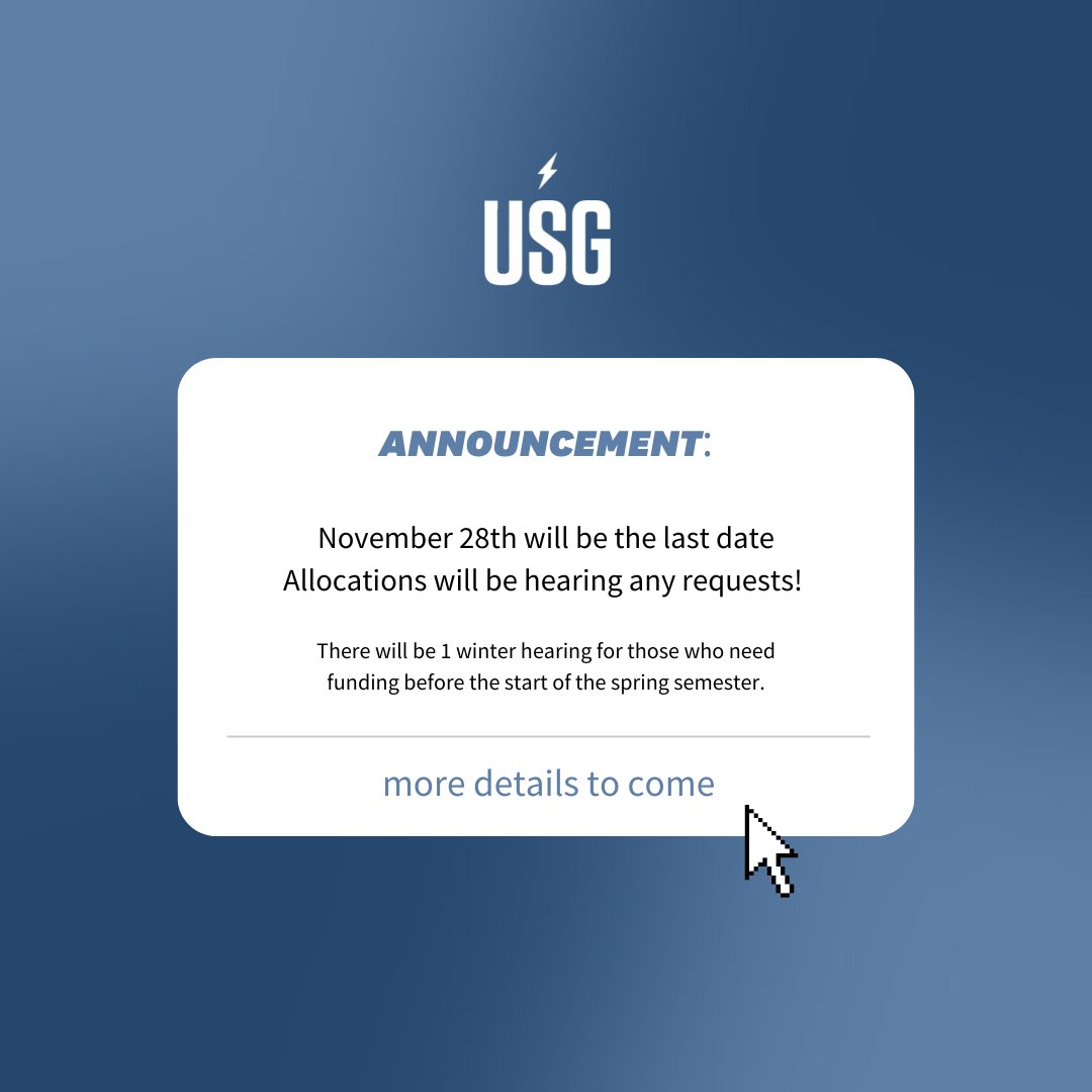 Kent State USG tweet media