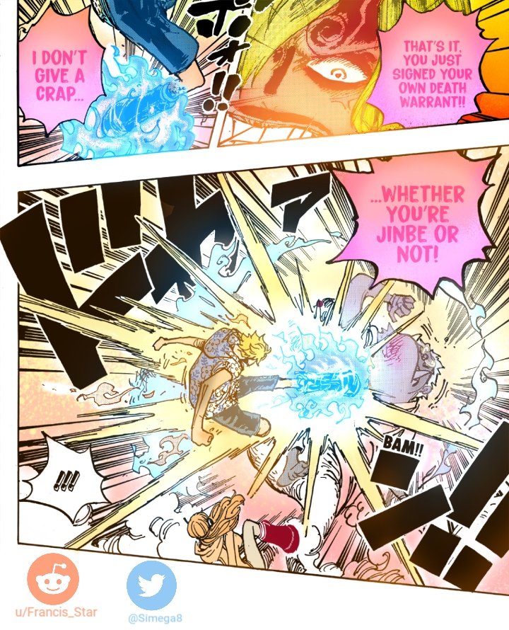 FULL Spoiler Manga One Piece 1065 Reddit: Sanji vs Seraphim Jinbe