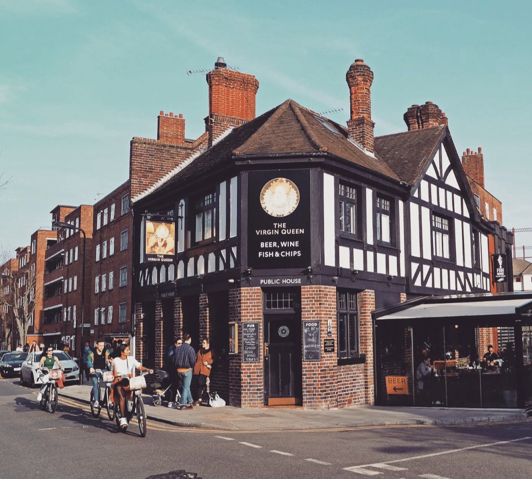 If you're around Haggerston Park and fancy a delicious meal or pint why not swing by @virginqueenpub Making some fantastic guest ale choices 😉 #koomorbrewingco #koomor #thevirginqueenpub #haggerstonpark #brewery #kentishale #caskale #realale #realalebrewery #kentishbrewery