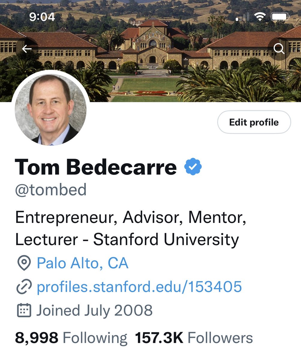 Tom Bedecarre tweet media