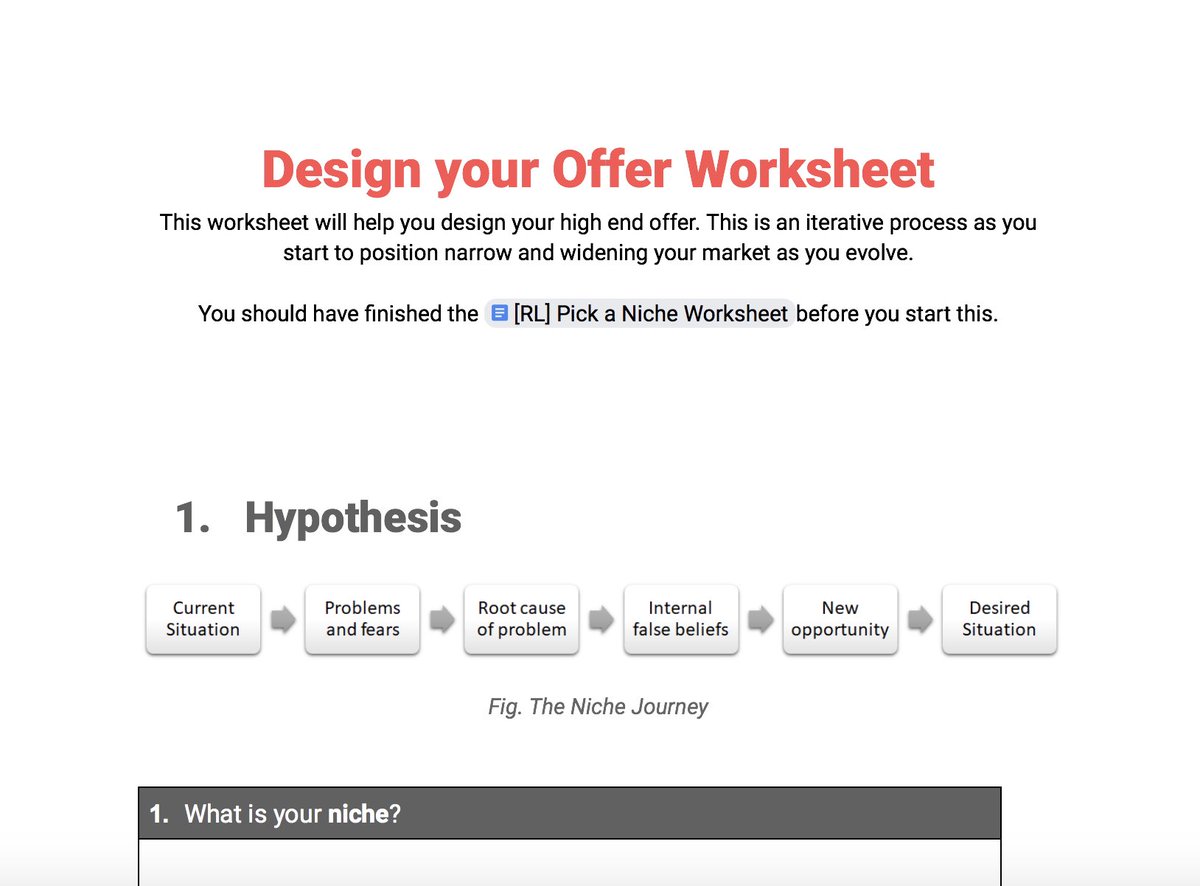 Here’s how we build 5-figure offers - that sell like CRAZY 

I’m giving away our offer worksheet for FREE

Exact same one we’ve used to craft TONS of 5-fig offers 

Want a copy? 

RT, COMMENT “OFFER” (must be following) 

750 ONLY