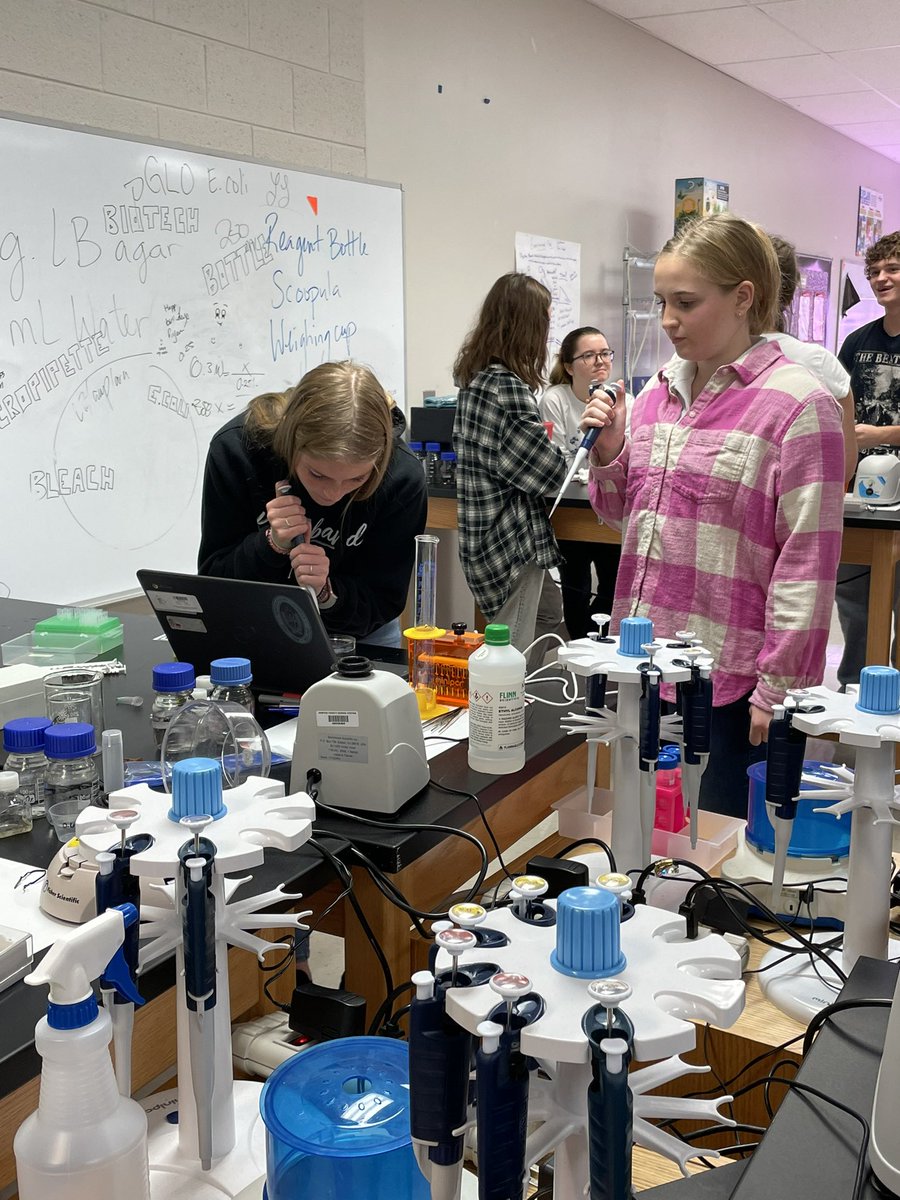 Thank you Mr. Walker at NCCA for inviting me to your AP Bio collaboration between Mrs.Lambert (NCCA) and Mrs. Stoddard (EHS)! Students are working together to use their own cheek cells to amplify and isolate genes for PTC tasting…. Wow!!! Had a great time:)#NCSSbethebest