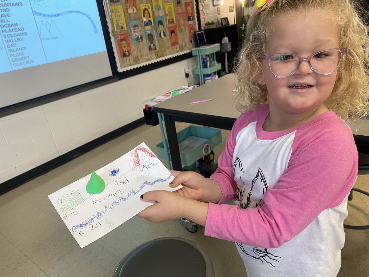 MrsK_STEAMLab's tweet photo. Creating our 2D\3D physical maps in the #EESSTEAMlab today with 2nd Grade https://t.co/zGwWWmIuvS