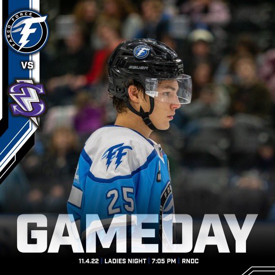 FargoForce's tweet photo. Our favorite day… 

🆚 @tricitystorm 
📍 @scheelsarena 
⏰ 7:05 PM CT
🍻 Ladies Night — Sp. By RNDC 
🔗 @FloHockey 
📻 https://t.co/aaeCyQeSUI

#ForceNation⚡️ | #FGOTCS https://t.co/3uf7Gv0ilR