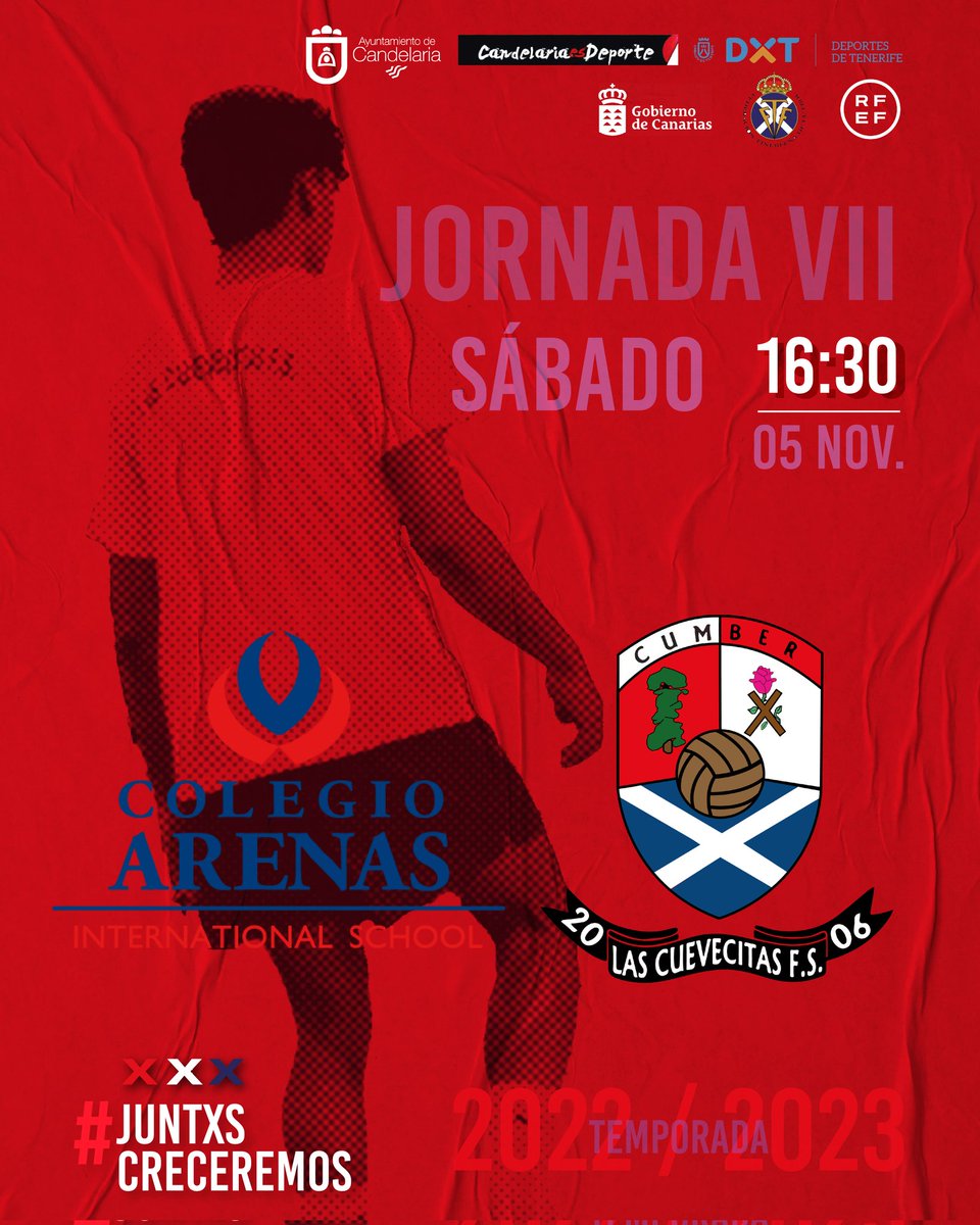 LasCuevecitasFS's tweet photo. 🔴⚪ El Sénior A y el Juvenil salen de la isla. El Femenino y el Senior B aguardan en el Pabellón.
💥¡Que comience la jornada!
_______
#juntxscreceremos #equipolocal #candelaria #futsal #futbolsala #lascuevecitas #lascuevecitasfs https://t.co/OPpJKo7k5A