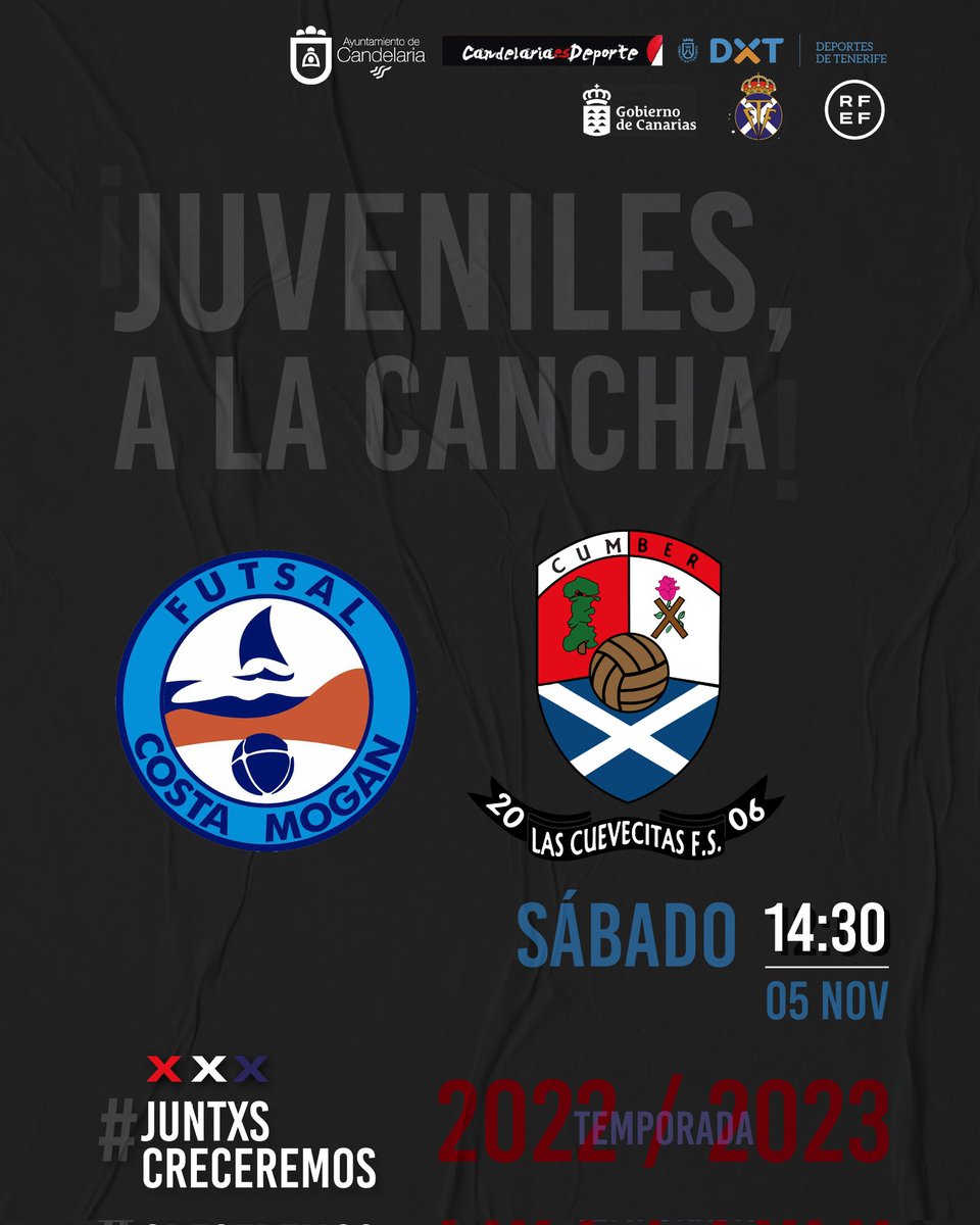 LasCuevecitasFS's tweet photo. 🔴⚪ El Sénior A y el Juvenil salen de la isla. El Femenino y el Senior B aguardan en el Pabellón.
💥¡Que comience la jornada!
_______
#juntxscreceremos #equipolocal #candelaria #futsal #futbolsala #lascuevecitas #lascuevecitasfs https://t.co/OPpJKo7k5A