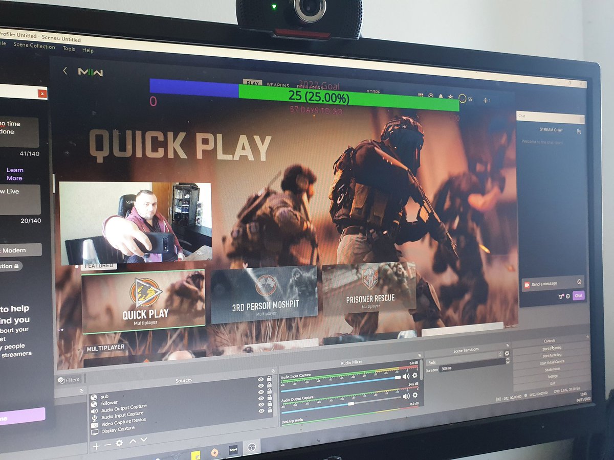 Gizmouk2's tweet photo. Live over at https://t.co/5ZjvfmjK0K come hang out and have a chat #LiveStream #smallstreamer #MW2 #ModernWarfare2 #TwitchStreamers #ModernWarfareII #stream https://t.co/FjgjrppI87