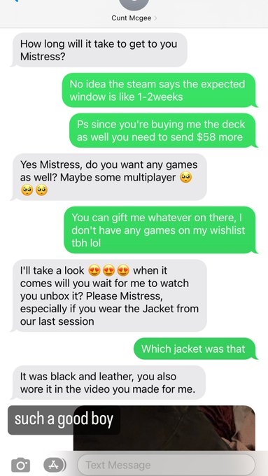 Lovely birthday gift from a good boy with a gaping ass that just doesn&rsquo;t quit, giving Mistress what she<a href="/tag/riptwitter"class="tags"><span>#riptwitter</span></a><a href="/tag/mytwitteranniversary"class="tags"><span>#mytwitteranniversary</span></a>