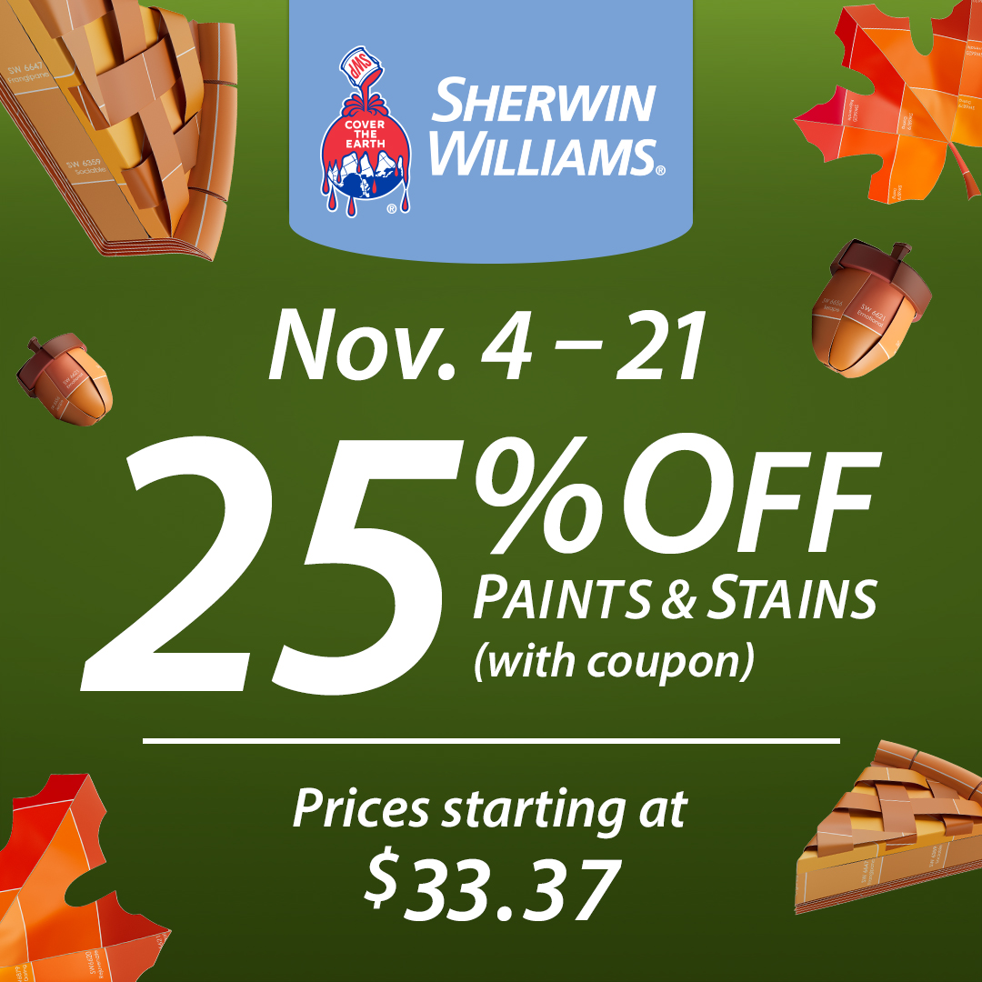 SherwinWilliams on Twitter "Colorful savings are a coupon away. Grab