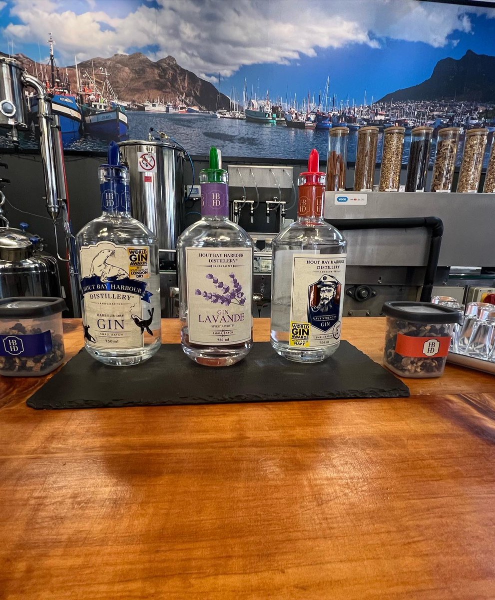 We had the chance to visit <a href="/HarbourHout/">Hout Bay Harbour Distillery</a> for to sample their incredible craft #gins #southafrican #gin