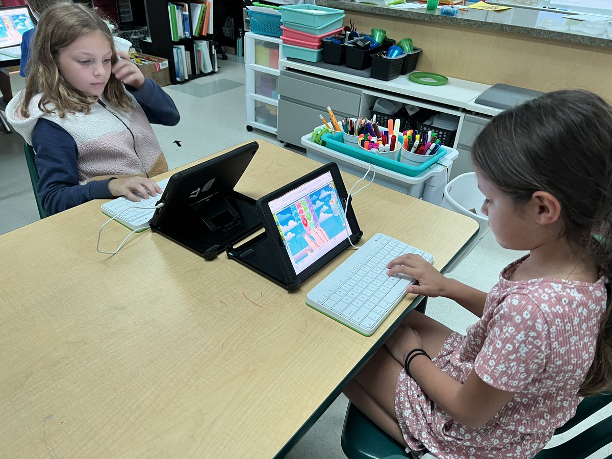 Nicole Grebosz (@nagrebosz83) on Twitter photo 2nd graders love practicing keyboarding on their iPads with <a href="/typetastic_com/">TypeTastic</a> and our <a href="/Logitech/">Logitech</a> keyboards! <a href="/CitrusGrove_VCS/">Citrus Grove Elementary, Deland FL</a> #cgeeagles 2nd graders love practicing keyboarding on their iPads with <a href="/typetastic_com/">TypeTastic</a> and our <a href="/Logitech/">Logitech</a> keyboards! <a href="/CitrusGrove_VCS/">Citrus Grove Elementary, Deland FL</a> #cgeeagles