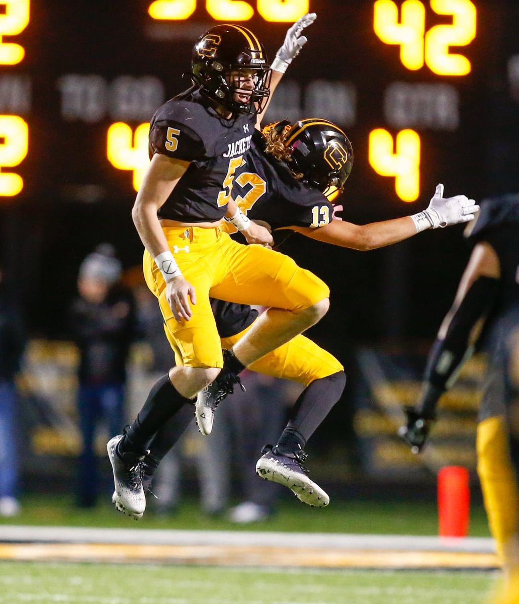 Jace Boyd (@boyd_jace) on Twitter photo First round of playoffs tonight! Let’s bring back that W boys!!! 💪💪 <a href="/corner_jackets/">CornerJacketsFootball</a> <a href="/gavin_brown11/">Gavin Brown</a> <a href="/LPete55/">Landon Peterson</a> <a href="/CadeRouse2005/">Cade Rouse</a> <a href="/TysonHill22/">Tyson Hill</a> <a href="/Max_hill_8/">Max Hill</a> <a href="/n1ckdyer/">Nick Dyer</a> <a href="/eubank_cannon30/">Cannon Eubank</a> First round of playoffs tonight! Let’s bring back that W boys!!! 💪💪 <a href="/corner_jackets/">CornerJacketsFootball</a> <a href="/gavin_brown11/">Gavin Brown</a> <a href="/LPete55/">Landon Peterson</a> <a href="/CadeRouse2005/">Cade Rouse</a> <a href="/TysonHill22/">Tyson Hill</a> <a href="/Max_hill_8/">Max Hill</a> <a href="/n1ckdyer/">Nick Dyer</a> <a href="/eubank_cannon30/">Cannon Eubank</a>