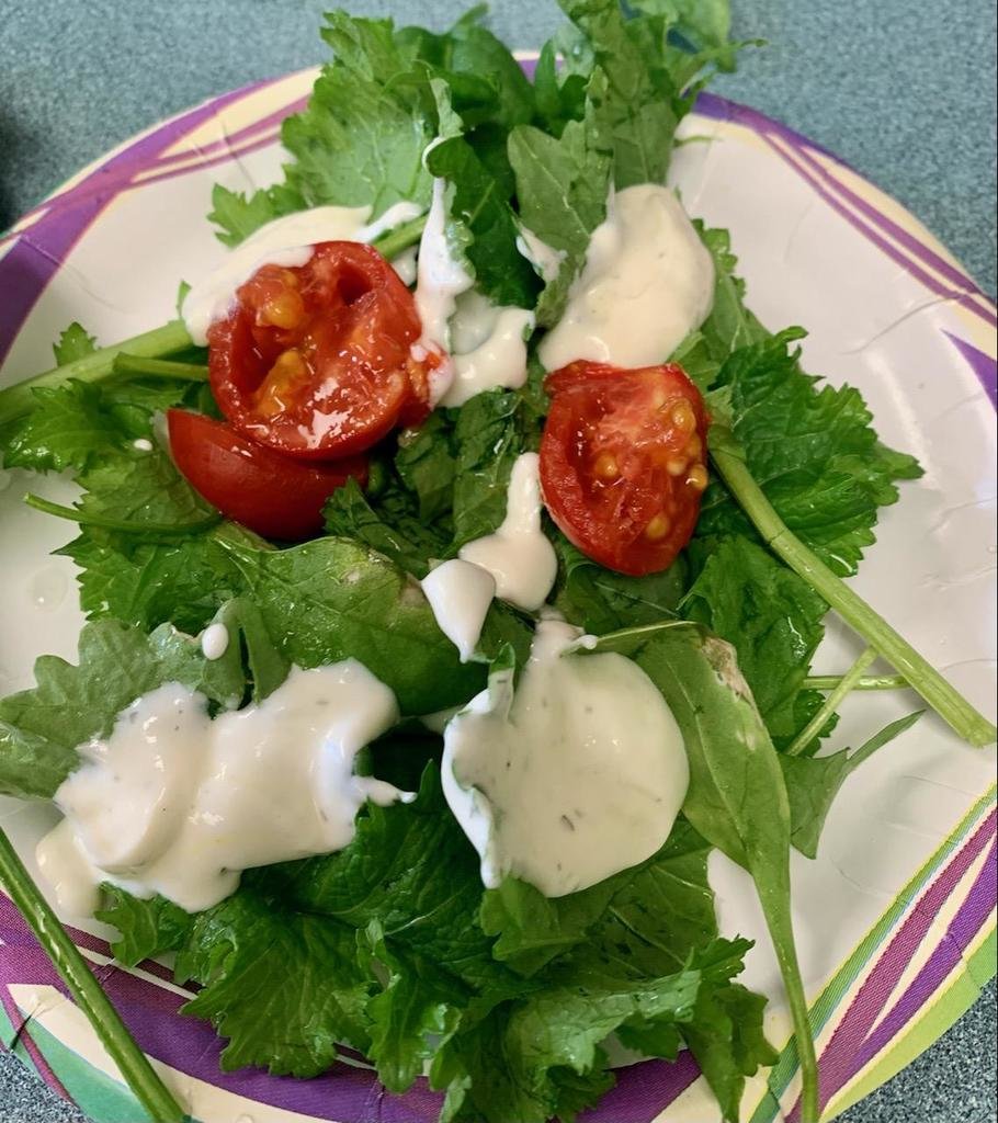 lmscardinals's tweet photo. Today, we ate salads with the tomatoes and lettuce we grew in our garden! #LiveLearnLandrum https://t.co/Wo8KZsPWgV