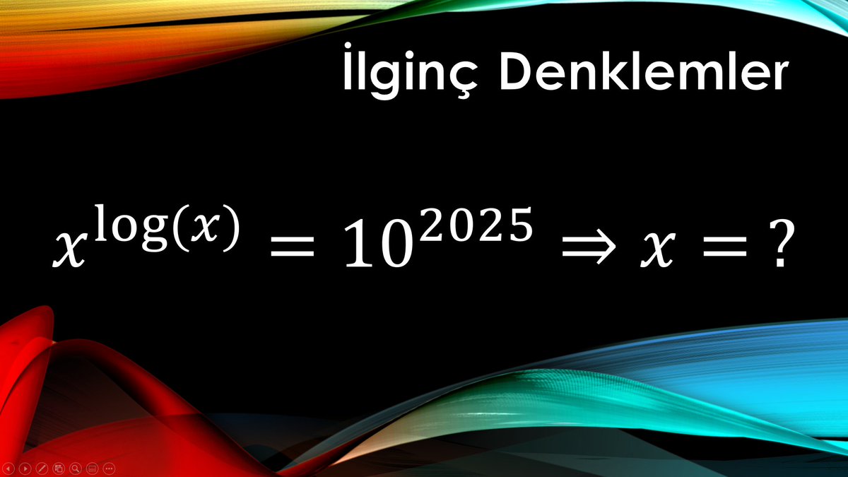 Yeni video yayında.
İyi seyirler...😉

Two different ways for the solution !

 #math #matematik #logarithm #logaritma #exponentialfunction #üstelfonksiyon #logarithmicfunction #logaritmikfonksiyon

youtu.be/Vbbl2FMKkL4