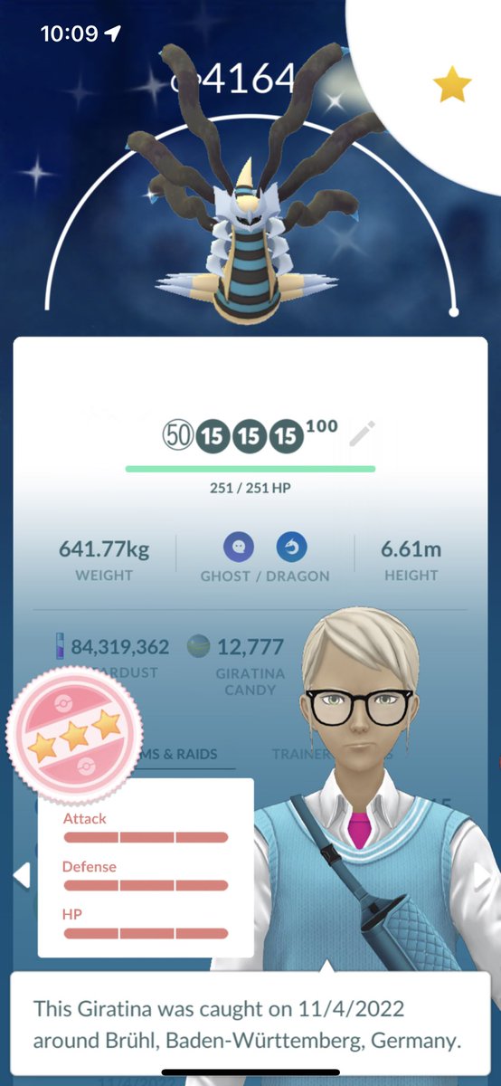 Shundooooo Giratina!!🤩🥳Instantly maxed to level 50💪

Thank you so much🤗 <a href="/mouzNikOo/">mouzNiikOo</a> 
#PokemonGO #shundo