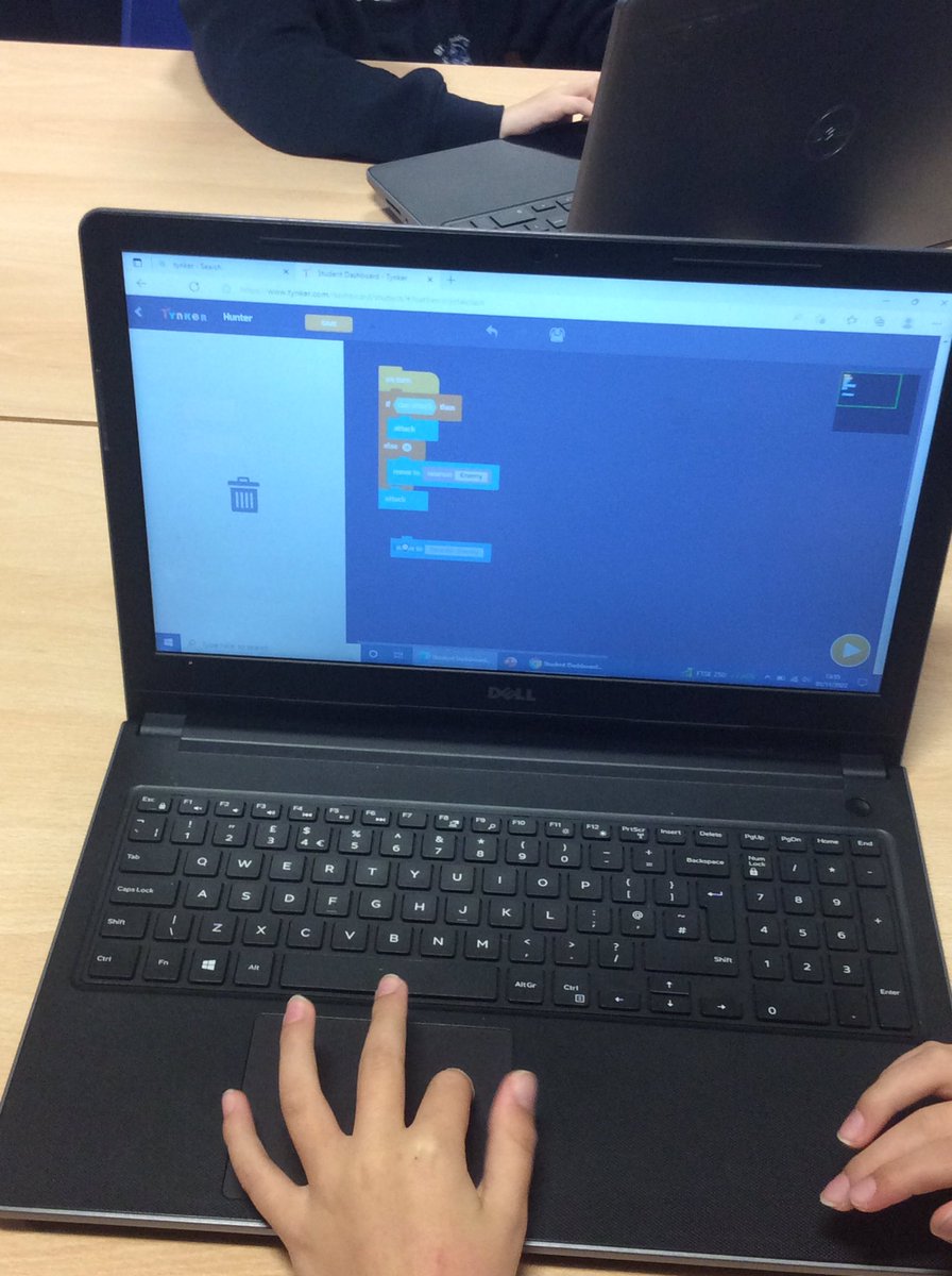 Y5_BBSM's tweet photo. The children started their topic on coding this week. They have enjoyed creating their own hero character, adding in their own coding and battling. #smbbcomputing https://t.co/XiaKQbRWpH