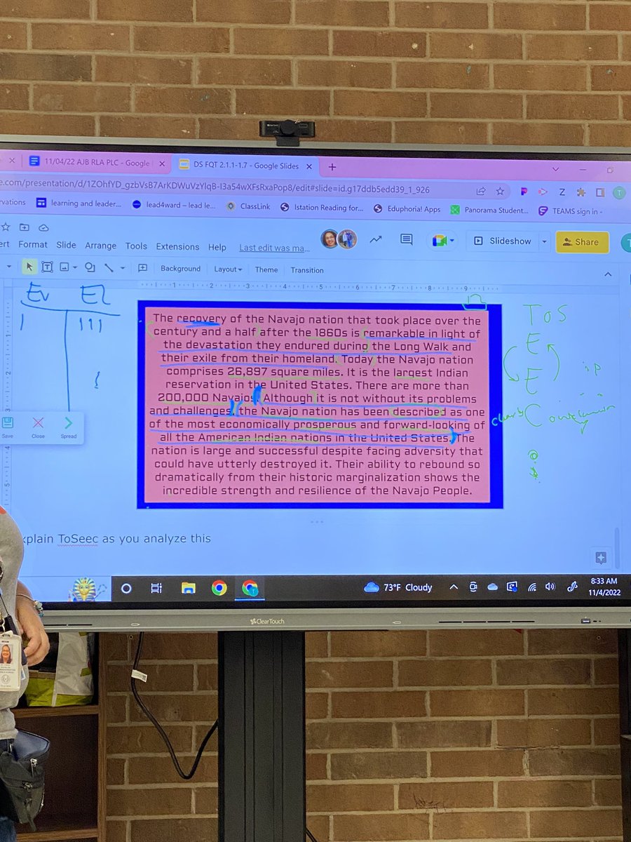 dshawajb's tweet photo. Shoutout to @HBoemler for giving us ideas to make a lesson using ToSeec more engaging! Can’t wait to do this with my students!! #AJBIsThePlaceToBe #WeAreSeguin @AJBriesemeister @SeguinISD https://t.co/1Vz2HLpoWW