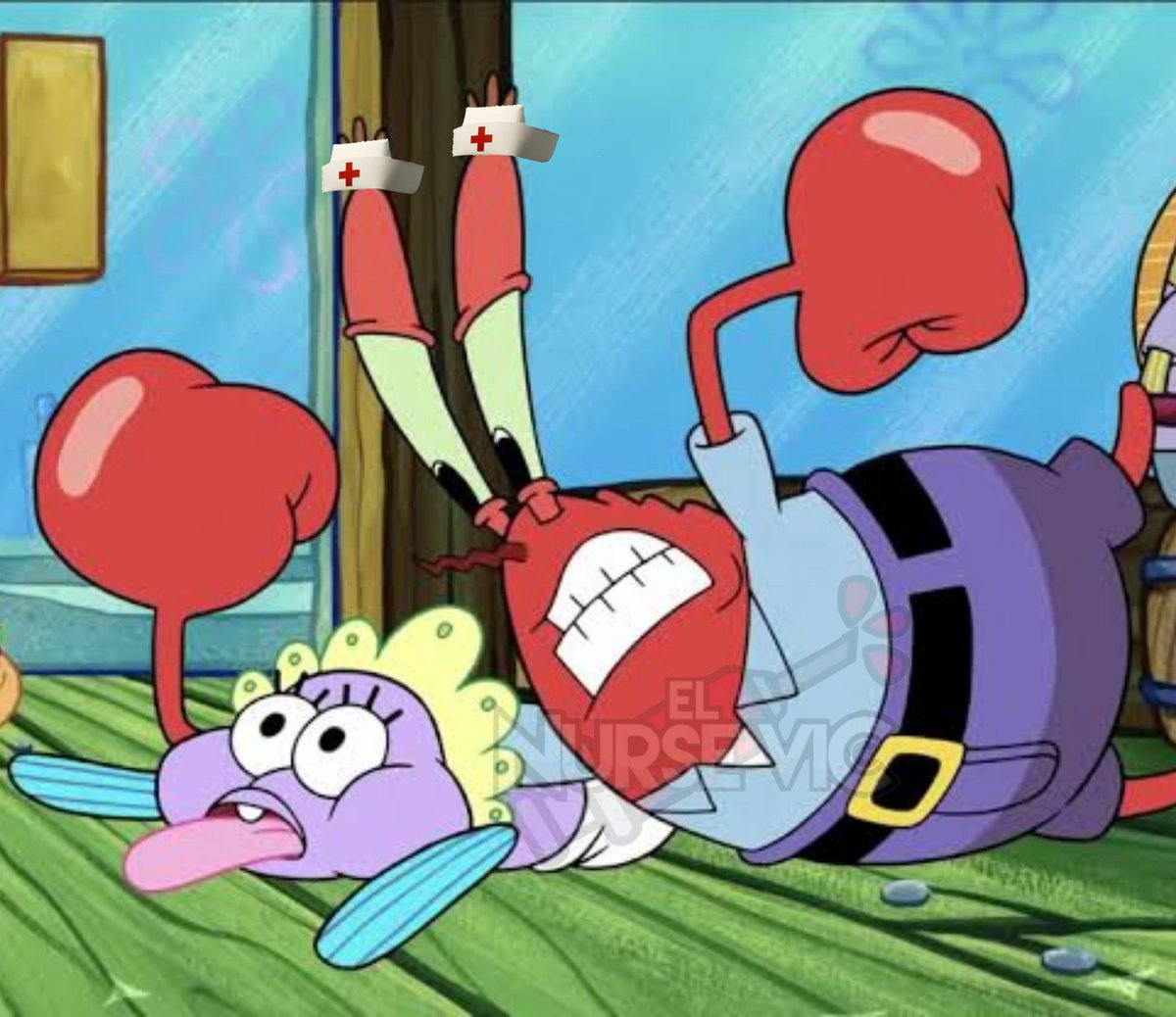 -Amo trabajar con angelitos 👼 
También yo en pediatría: