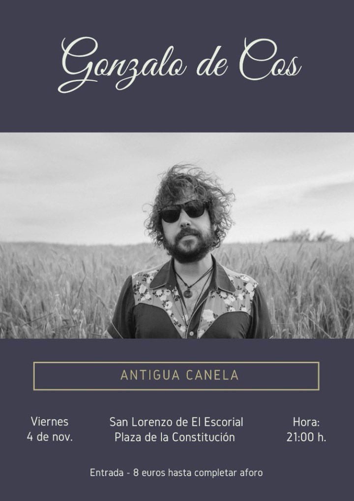Hoy estaré ordenando el taller de mis canciones en Antigua Canela, en San Lorenzo de El Escorial. Si te apetece venirte, nos vemos a las 21 h allí! 

<a href="/florynata/">Flor y Nata Records</a> 
<a href="/grancanonmgmt/">GRAN CAÑÓN Management</a>