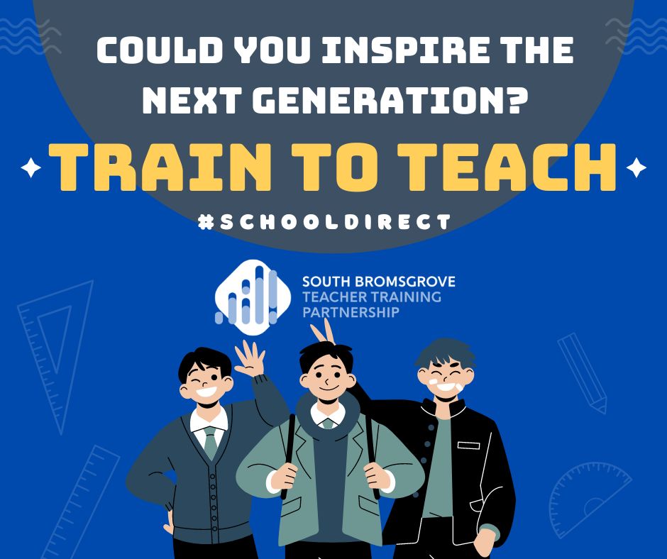 Are you interested in finding out more about school-based, #SchoolDirect #TeacherTraining in #Worcestershire or interested in gaining some #SchoolExperience?  Our next School Experience &amp;  Info day is on 29th November.  Visit our website &amp; book your space. ow.ly/mIIm50LuF7H
